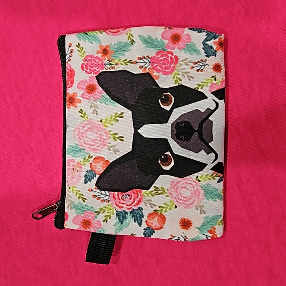NWOT French Bulldog Mini Wallet
